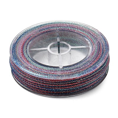 30M Gradient Color Round PET Waxed Thread OCOR-F018-02C-1