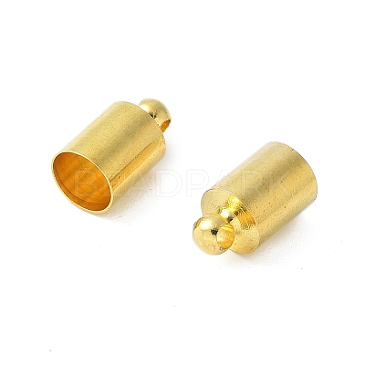 Brass Cord Tips KK-H579-G-1
