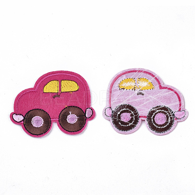 Computerized Embroidery Cloth Iron On/Sew On Patches AJEW-S076-014-1