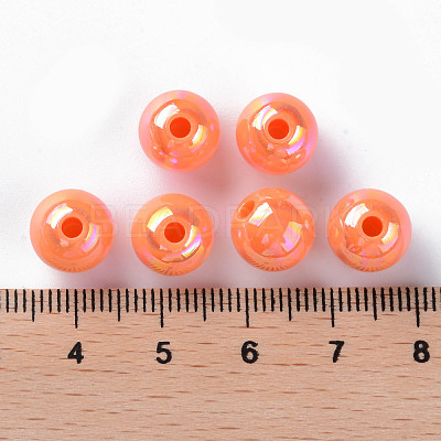 Opaque Acrylic Beads MACR-S370-D10mm-A11-1