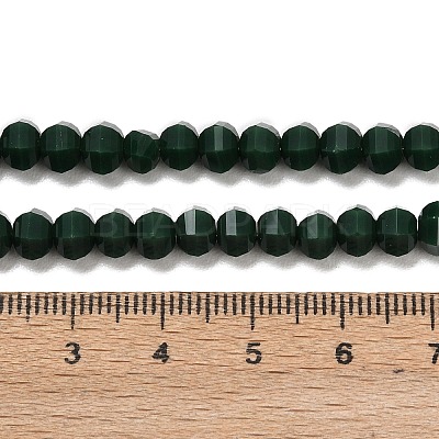 Opaque Glass Beads Strands GLAA-G125-01C-06-1