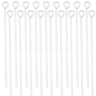 100Pcs Brass Eye Pins KK-BBC0024-76E-1