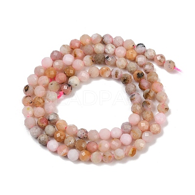 Natural Peruvian Pink Opal Beads Strands G-D304-02-4mm-1