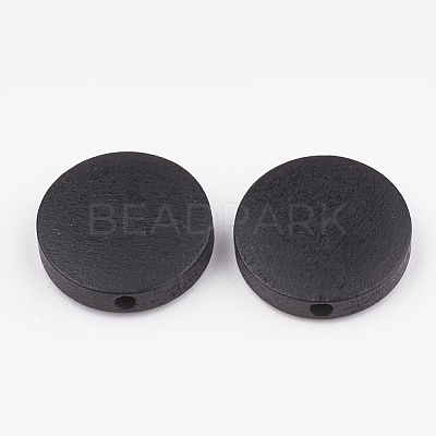 Natural Pear Wood Beads X-WOOD-T009-1.5cm-01-1