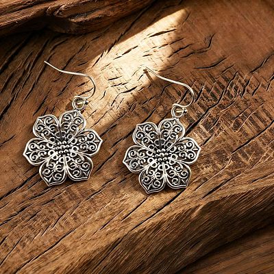 Zinc Alloy Dangle Earrings for Women WG80E40-03-1