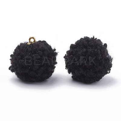Handmade Cloth Fabric Covered Pendants LS-WOVE-N006-16A-1
