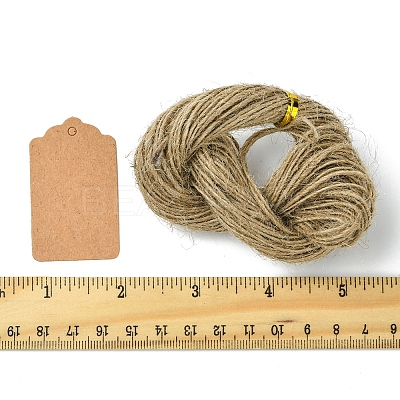 Kraft Paper Gift Tags AJEW-FS0001-15-1