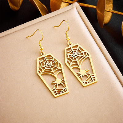 304 Stainless Steel Dangle Earrings FS-WG846BB-01-1