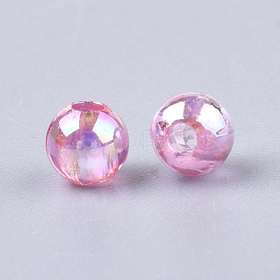 Transparent Plastic Beads OACR-S026-14mm-M-1