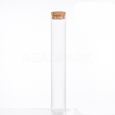 Mini High Borosilicate Glass Bottle Bead Containers BOTT-PW0001-262I-1