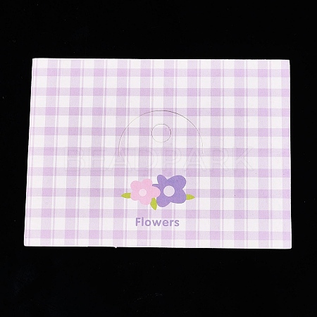 Paper Foldable Tartan Header Cards CDIS-T004-26B-1