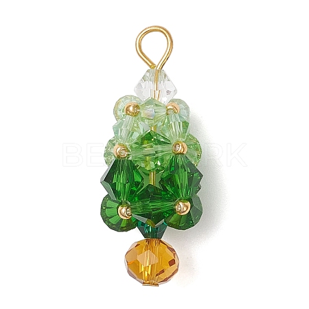 Glass Pendants PALLOY-MZ01029-1