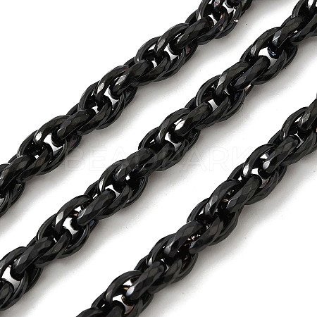 304 Stainless Steel Rope Chains CHS-K024-17EB-1