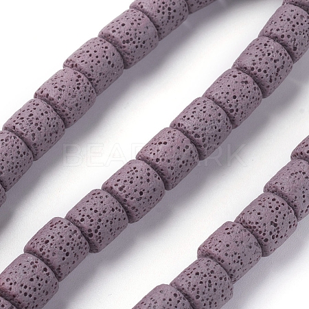 Natural Lava Rock Beads Strands G-F671-04B-06-1