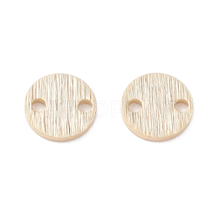 Brass Link Connectors KK-K253-09A-01G-1