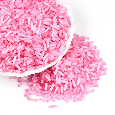 Glass Bugle Beads X-SEED-N007-28J-1
