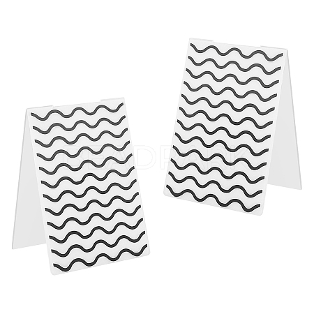 Plastic Embossing Folders DIY-WH0186-09-1