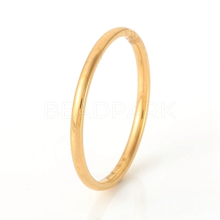 201 Stainless Steel Plain Band Rings RJEW-G107-1.5mm-7-G-1