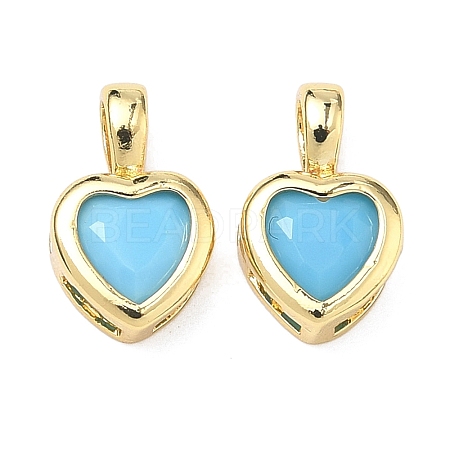 Glass Pendants KK-P348-04G-12-1