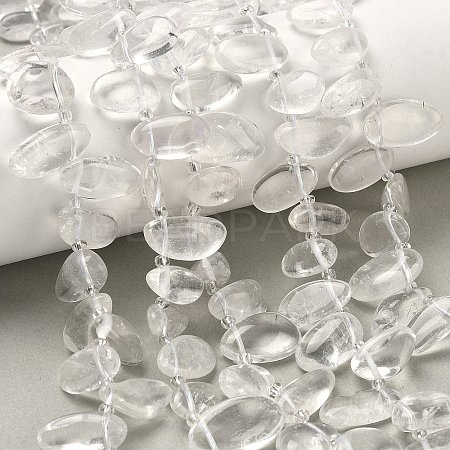Natural Quartz Crystal Beads Strands G-P604-A22-01-1