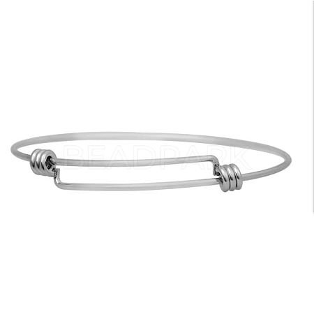 Adjustable 316 Surgical Stainless Steel Expandable Bangle Making MAK-M188-05-1