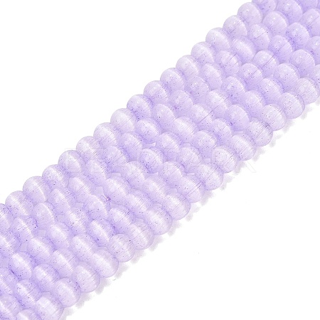 Glass Imitation Cat Eye Beads Strands GLAA-N075-01A-04-1