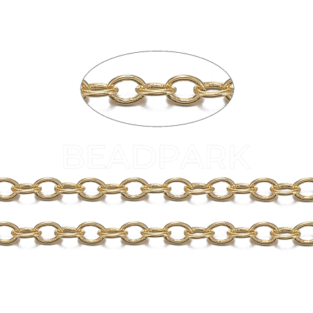 Brass Cable Chains CHC-034Y-G-1