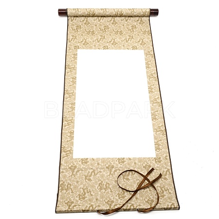 Polyester Vertical Painted Scroll AJEW-WH0230-79E-1