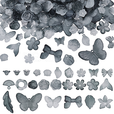 200G Transparent Acrylic Beads OACR-NB0001-53B-1
