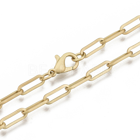 Brass Paperclip Chains MAK-S072-14A-MG-1