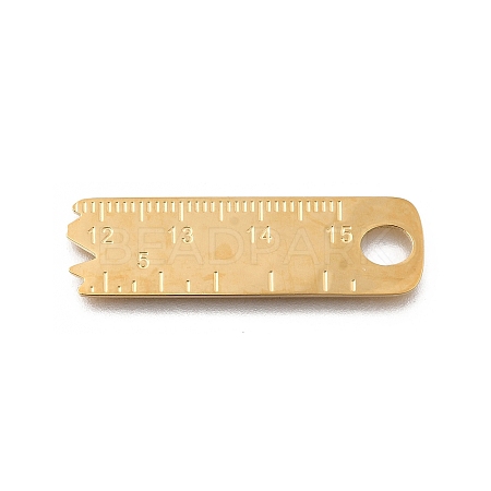 304 Stainless Steel Pendants STAS-F318-09B-G-1