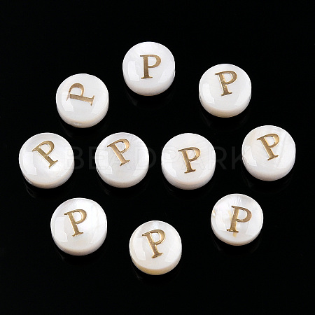 Natural Freshwater Shell Beads SHEL-N036-01P-1