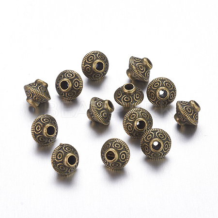 Tibetan Style Alloy Spacer Beads LS-MLF1152Y-NF-1