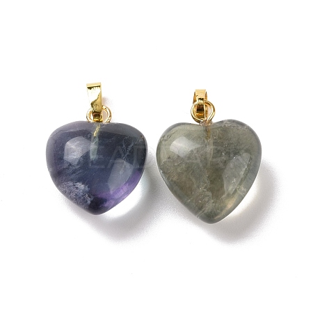 Natural Fluorite Pendants G-I311-A36-G-1