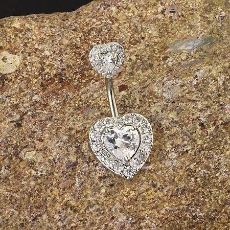 304 Stainless Steel Belly Rings WGE61B2-01-1