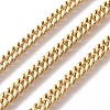 304 Stainless Steel Cuban Link Chains CHS-E018-13G-1