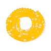Transparent Glass Beads Strands EGLA-A044-T4mm-MB05-4