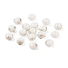 Opaque Spray Painted Glass Beads GLAA-G118-01J-1