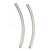 Non-Tarnish 304 Stainless Steel Tube Beads STAS-B047-27M-P-1