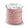 20M Polyester Braided Cord for Jewelry Making OCOR-G015-04A-24-2