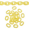 20Pcs Transparent Acrylic Quick Link Connectors OACR-TADJ0001-03K-1