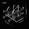 Assembled Acrylic Game Pad Controller Display Stands ODIS-WH0001-27-2