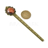 Mixed Natural & Synthetic Gemsotne Bookmarks AJEW-JK00282-3