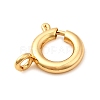 Brass Spring Ring Clasps KK-D407-20G-C-2