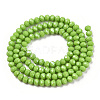 Electroplate Glass Beads Strands LS-EGLA-A034-P8mm-A28-2