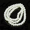 Electroplate Opaque Glass Beads Strands EGLA-A034-P1mm-T15-2