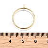 1/20 Yellow Gold Filled Stackable Rings Settings with Peg KK-Z116-01G-03-3