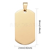 304 Stainless Steel Big Pendants LS-STAS-I140-19F-G-4