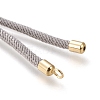 Nylon Twisted Cord Bracelet Making MAK-M025-115-2