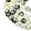 Natural Prehnite Beads Strands G-P575-C19-6mm-4